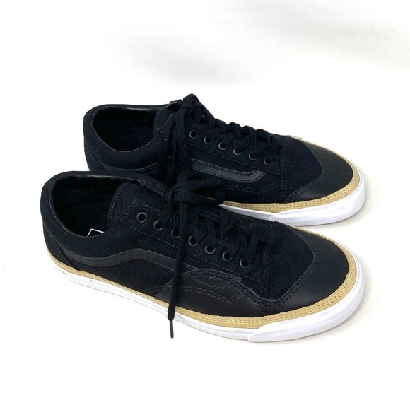 💖MEGA SALE💖VANS Old Skool Men Overply Era Vamp Black Skate VN0A4U14XFZ - Picture 2 of 9